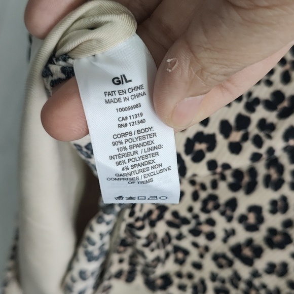 NWT Dynamite Leopard Bodysuit Stretch A16 - Picture 7 of 9